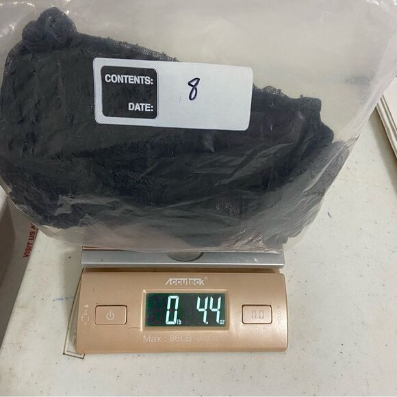 Victoria's Secret M Pants Black Lace Mesh Lightweight Layering Fairycore Grunge - Picture 10 of 10